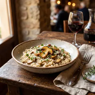 Risotto ai funghi porcini